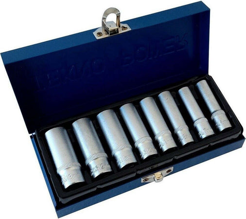 Set Di Chiavi Bussola Lunghe Da 1/4 Chrome Vanadium 6 - 13 Mm 8 Pezzi Candelette Casa, arredamento e bricolage > Bricolage e fai da te > Utensili Manuali > Chiavi da Lavoro Trade Shop italia - Napoli, Commerciovirtuoso.it