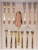 Set Di Posate Da Dolci 13 Pezzi in Acciaio Inox Set Posate Mori Italia Art. 182 Set Dolce Athena 13 Pezzi Casa e cucina/Stoviglie/Posate/Set di posate/Set di posate miste L’Orchidea - Siderno, Commerciovirtuoso.it