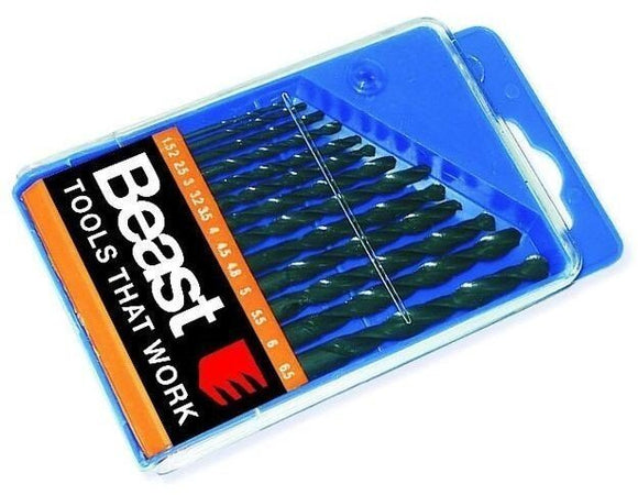 SET DI PUNTE DA TRAPANO PER METALLO 1,5-6,5 mm HSS 13 PZ. BEAST
