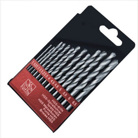 SET DI PUNTE DA TRAPANO PER METALLO 1.5-6.5 mm HSS 13 pz BIANCHE BEAST
