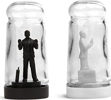Set di saliera e pepiera uomo d'affari Casa e cucina/Organizzazione interni/Contenitori e barattoli da cucina/Dosatori e contenitori/Set sale e pepe Led Mall Home - Napoli, Commerciovirtuoso.it