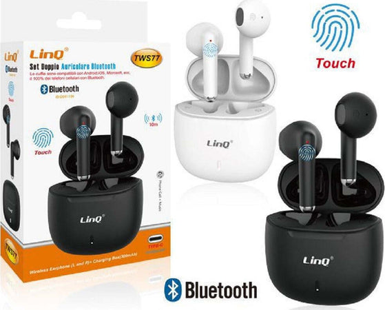 Set Doppio Auricolare Cuffie Bluetooth Mini Con Box Ricarica Tws77 Pop Up Touch Elettronica/Cuffie auricolari e accessori/Cuffie/Cuffie In-Ear Trade Shop italia - Napoli, Commerciovirtuoso.it