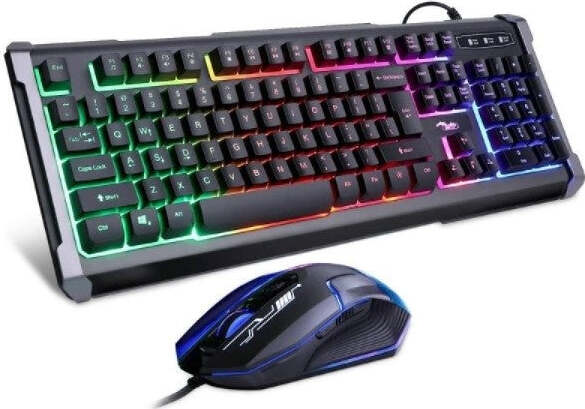 Set-Gioco-Con-Tastiera-Led-Mouse-Cablato-Usb-Retroilluminata-Multicolore-Q803-rgb