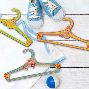 Set Grucce In Legno Per Bambini - Verde, Azzurra E Gialla Dida