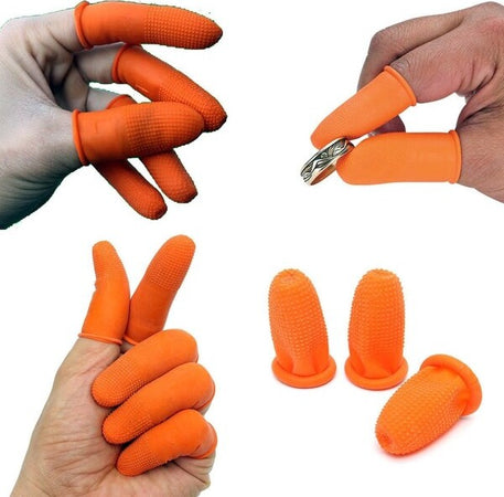Set Guanti Per Dita In Gomma Con Particelle Antiscivolo Giardinaggio Elettronica Fai da te/Sicurezza e protezione/Attrezzature per sicurezza sul lavoro/Guanti/Guanti da lavoro Trade Shop italia - Napoli, Commerciovirtuoso.it