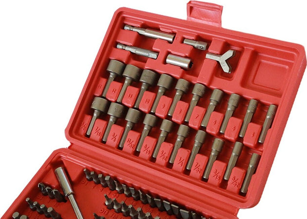 SET KIT 122 PZ INSERTI CACCIAVITE GIRAITE CON PROLUNGA BUSSOLE TORX VALIGETTA Fai da te/Utensili elettrici e a mano/Utensili a mano/Cacciaviti/Set cacciaviti Trade Shop italia - Napoli, Commerciovirtuoso.it