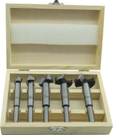 Set-Kit-5-Frese-Fresa-Punte-Per-Pantografo-Verticale-Legno-8mm-15/20//25/30/35