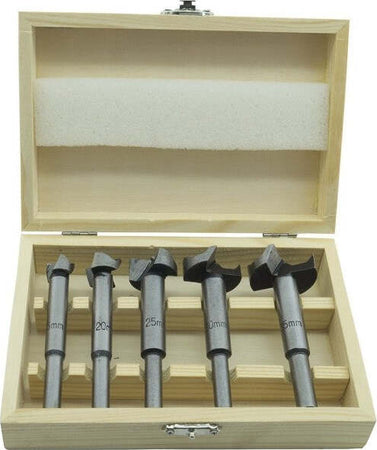 Set-Kit-5-Frese-Fresa-Punte-Per-Pantografo-Verticale-Legno-8mm-16/20/22/25/35