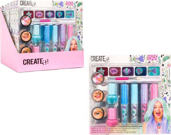 Set-Make-Up-Sirene-Lucidalabbra-Ombretto-Smalti-Create-It!
