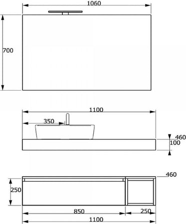 Set Mobile Bagno Sospeso Rovere Chiaro, Mensola E Lavabo Da Appoggio in Ceramica Bianca, E Specchio Set Completo Design Moderno Casa e cucina/Bagno/Mobili da bagno/Mobiletti e armadietti/Mobili a muro Shopbagno.it - Roma, Commerciovirtuoso.it