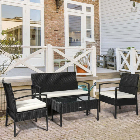 Set-Mobili-da-Giardino-in-Rattan-Sintetico-Composto-da-1-tavolino-2-poltrone-e-1-divano-a-2-posti-Nero-e-Crema-863-024