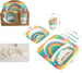 Set Pappa Per Bambini Con 2 Piatti 1 Bicchiere E Posate In Materiale Eco Bamboo Prima infanzia/Allattamento e pappa/Stoviglie/Set di stoviglie Trade Shop italia - Napoli, Commerciovirtuoso.it