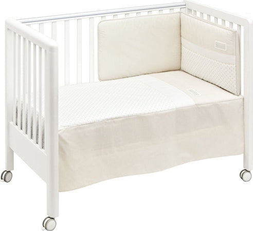 Set Piumone+Paracolpi 60X120 Cm Star Beige Casa e cucina/Tessili per la casa/Biancheria per culle e lettini/Biancheria bimbi/Completi da lettino La Casa Del Bebè - Napoli, Commerciovirtuoso.it