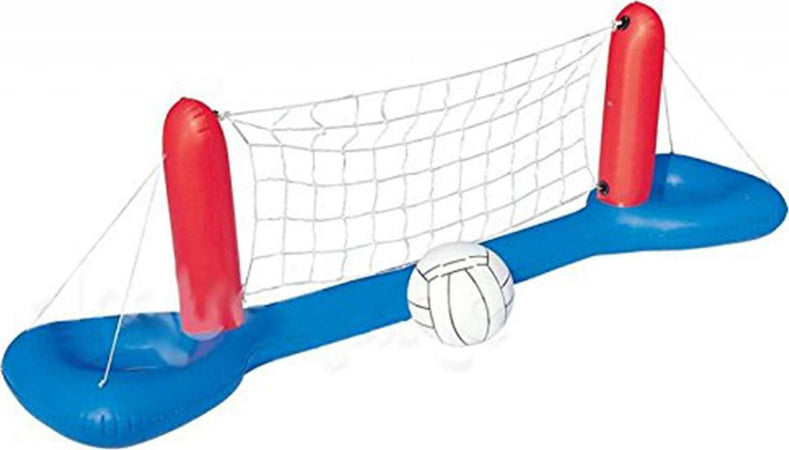 Set rete volley gonfiabile per piscina 244 x 64 cm, kit pallavolo Giochi e giocattoli/Sport e giochi all'aperto/Giochi aquatici e piscine per bambini/Canotti e gonfiabili galleggianti La Zappa - Altamura, Commerciovirtuoso.it