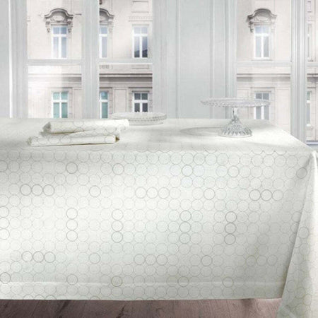 Set Tovaglia E Tovaglioli Somma Servizio Da Tavola Bijoux 18 Posti 180x360 Cm Con Tovaglioli Puro Cotone Colore Platino Certificato Oeako- Tex Casa e cucina/Tessili per la casa/Tessili da cucina/Set di tovaglie e tovaglioli La Bottega del Risparmio - Bari, Commerciovirtuoso.it