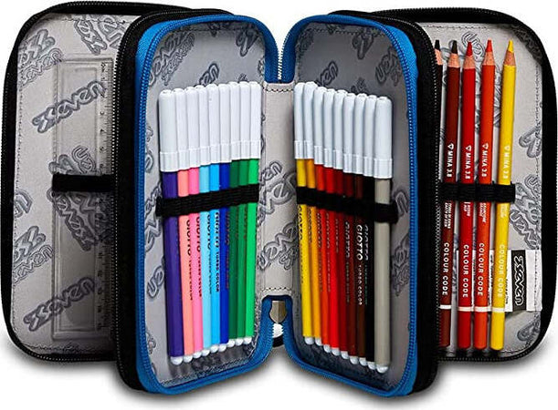 Seven Astuccio completo Navybush Boy Jet black Cancelleria e prodotti per ufficio/Scuola e materiale didattico/Materiale scolastico/Cartelle e zaini per la scuola/Astucci Scontolo.net - Potenza, Commerciovirtuoso.it