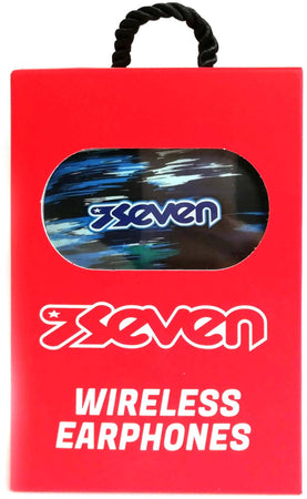 Seven Auricolari Wireless Bt9537 Cuffiette Senza Filo Verdi In-Ear 2.48 G Hz Autonomia 4 ore Comunicazione 15 Metri