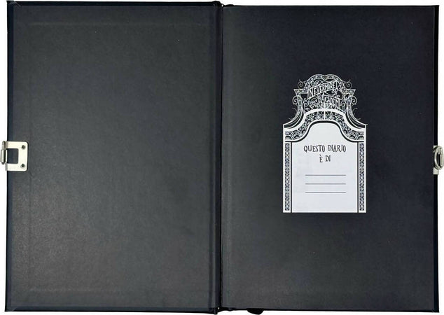 Seven Diario Segreto Mercoledi Wednesday Addams - Diario Segreto Con Lucchetto, 15x21cm Cancelleria e prodotti per ufficio/Scuola e materiale didattico/Materiale scolastico/Diari dell'amicizia Cartoleria Deja Vu - Crotone, Commerciovirtuoso.it