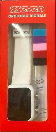 Seven Orologio Digitale Seven O'clock Funzione Data-ora Elettronica/Cellulari e accessori/Smartwatch Cartoleria Deja Vu - Crotone, Commerciovirtuoso.it