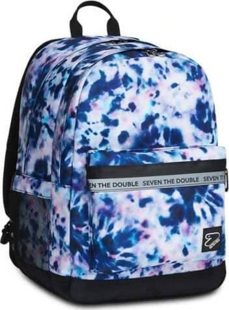 Seven the Double Pro Xxl Zaino Grande in Materiale Riciclato Con Cuffie Wireless Zaino per Scuola E Ufficio a Doppio Scomparto Con Spallacci Imbottiti E Tasche Cancelleria e prodotti per ufficio/Scuola e materiale didattico/Cartelle e zaini per la scuola/Cartelle Cartoleria Deja Vu - Crotone, Commerciovirtuoso.it