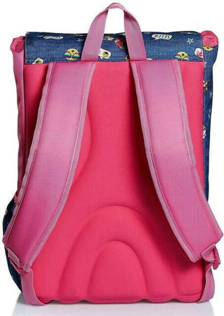 Seven Zaino Scuola Barbie Zaino Estensibile Rosa E Jeans Bambina Con Paillettes 28lt Tasca Frontale Spallacci Imbottiti