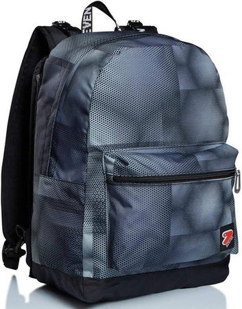 Seven Zaino The Double Reversibile Cyberspace Grigio Zaino Scuola 29 Lt Invicta