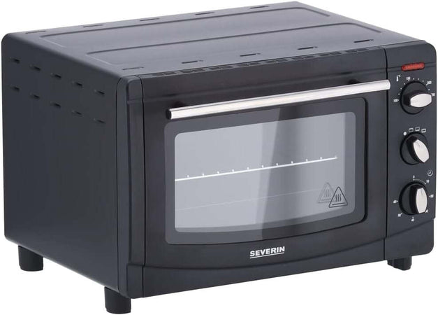 Severin TO 2067 Forno elettrico 20 L con Teglia e Griglia 1500 W Nero 44.5 x 38