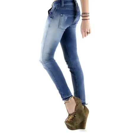 Sexy Woman Jeans Donna - blue / M - Abbigliamento Jeans