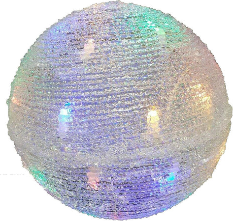 Sfera luminosa decorazione natalizia con led Ø 27 cm Casa e cucina/Decorazioni per interni/Addobbi e decorazioni per ricorrenze/Decorazioni natalizie/Addobbi e decorazioni/Palle e palline MagiediNatale.it - Altamura, Commerciovirtuoso.it