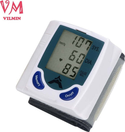 SFIGMOMANOMETRO MISURATORE DI PRESSIONE DA POLSO AUTOMATICO DIGITALE LCD CK101 Salute e cura della persona/Prodotti e apparecchiature mediche/Apparecchi diagnostici e di monitoraggio/Misuratori della pressione arteriosa/Misuratori da braccio/Misuratori elettrici Trade Shop italia - Napoli, Commerciovirtuoso.it