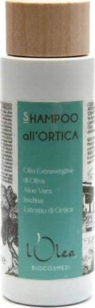 Shampoo Curativo All'ortica 100% Biologico per Capelli Grassi Spenti Pesanti Shampoo Capelli con Ortiche Aloe BIO Bellezza/Cura dei capelli/Prodotti per la cura dei capelli/Shampoo L’Olea Biocosmesi - Castelbottaccio, Commerciovirtuoso.it
