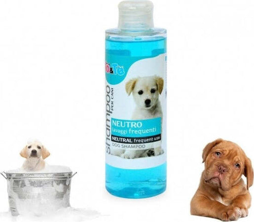 Shampoo-Neutro-Lavaggi-Frequenti-200-Ml-Aloe-Vera-Pantenolo-Cani-Pelo-Morbido-Toelettatura-Made-Italy