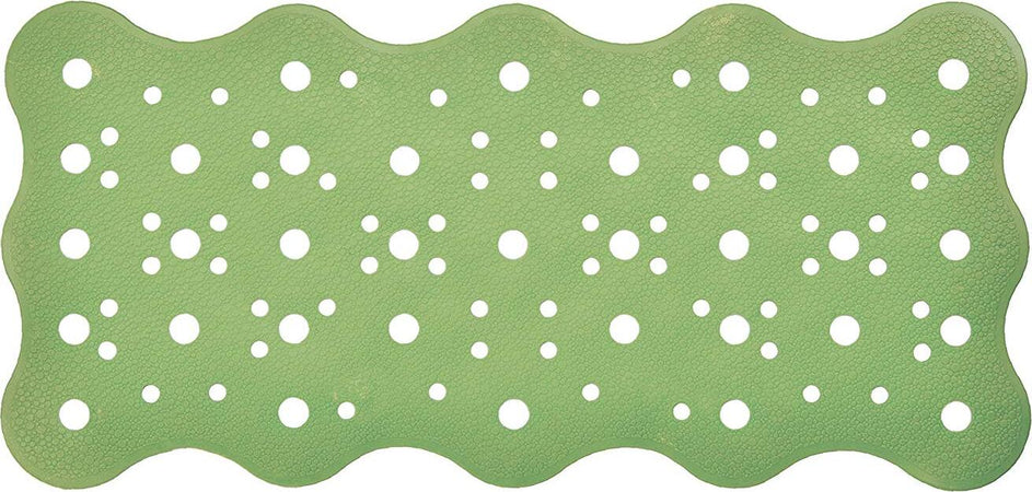 Shark-073/201041-Tappeto-Antiscivolo-in-Gomma-per-Vasca,-37-x-73-cm,-Verde