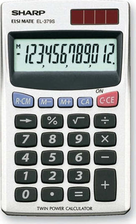 Sharp - Calcolatrice - tascabile - EL379SB Cancelleria e prodotti per ufficio/Elettronica per ufficio/Calcolatrici/Semplici Eurocartuccia - Pavullo, Commerciovirtuoso.it