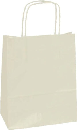 Shopper in carta - maniglie cordino - 26 x 11 x 34 5cm - avorio - conf. 25 sacchetti Casa e cucina/Hobby creativi/Articoli per confezioni regalo/Sacchetti da regalo Eurocartuccia - Pavullo, Commerciovirtuoso.it