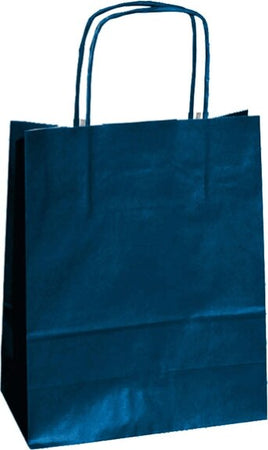 Shopper in carta - maniglie cordino - 36 x 12 x 41cm - blu - conf. 25 sacchetti Casa e cucina/Hobby creativi/Articoli per confezioni regalo/Sacchetti da regalo Eurocartuccia - Pavullo, Commerciovirtuoso.it