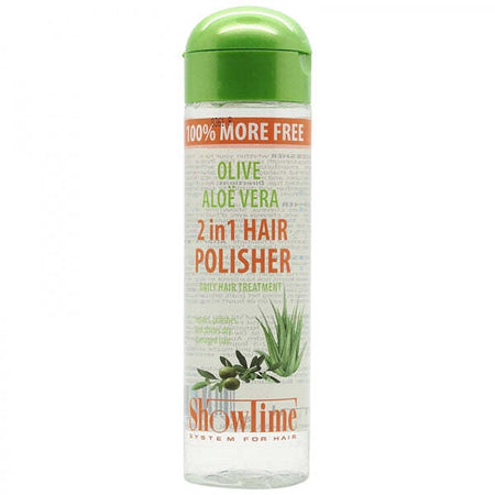 SHOW TIME OLIVE ALOEVERA 2-IN-1 HAIR POLISHER 250ML PER CAPELLI