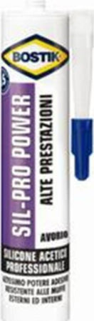 Silicone Acetico Universale Colore Avorio Cartuccia Da 300ml Multiuso Prof Fai da te/Ferramenta/Adesivi e sigillanti/Silicone Trade Shop italia - Napoli, Commerciovirtuoso.it