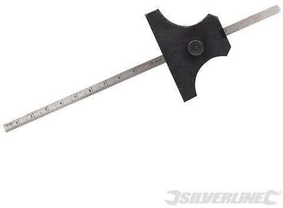Silverline calibro di profondità in acciaio inox 150 mm Prezzo