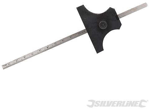 Silverline calibro di profondità in acciaio inox 150 mm Prezzo