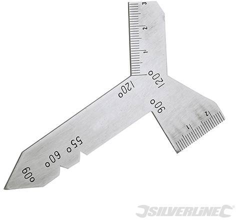 Silverline calibro in acciaio marcato con angoli Prezzo