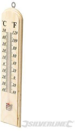 Silverline termometro legno duro 250 x 60 x 10 mm Prezzo