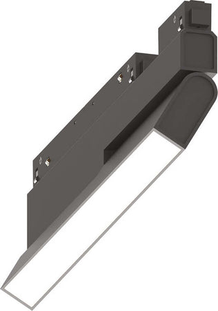 Sistema-Magnetico-Flessibile-Ego-Alluminio-Nero-1-Luce-7W-3000K-Dali-Luce-Calda