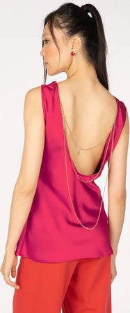 Siste's | Top in Raso Donna Moda/Donna/Abbigliamento/T-shirt top e bluse/Canotte e top You Store - Messina, Commerciovirtuoso.it
