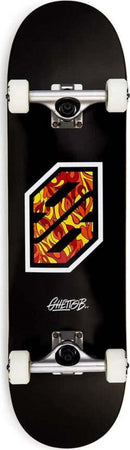Skateboard-GHETTOBLASTER-COMPLETE-FLAME-WHI-8,25”