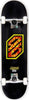 Skateboard-GHETTOBLASTER-COMPLETE-FLAME-YEL-8,125”