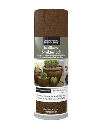 RUST-OLEUM - SPRAY EFFETTO METALLICO MARRONE AUTUMN 400 ML