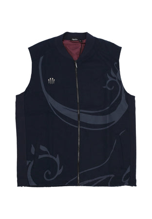DOLLY NOIRE Smanicato Uomo Jhin Gilet X League Of Legends Black da uomo