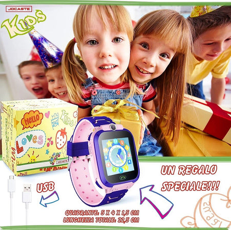 Smartwatch Per Bambini Orologio Digitale Touch Supporto Sim Giochi Idea Regalo Moda/Bambini e ragazzi/Orologi/Smartwatch Fashion Trade Shop italia - Napoli, Commerciovirtuoso.it