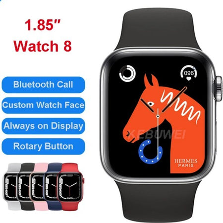 Smartwatch-Serie-8-Sport-Fitness-Cardio-Musica-Chiamate-Bluetooth-Android-E-Ios